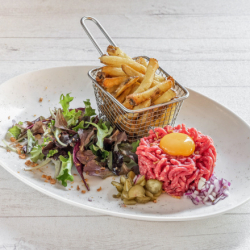 Tartare de boeuf au couteau 