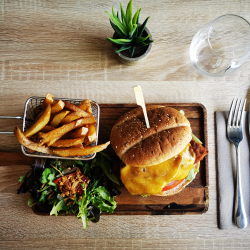 Burger Poulet pané 