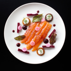 Saumon gravelax 